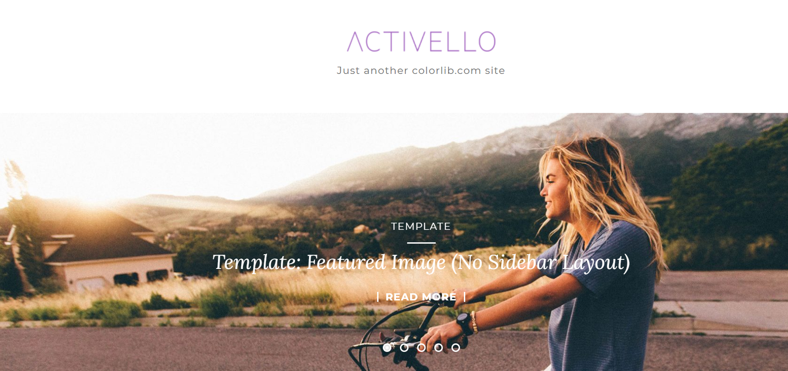 activello wordpress theme for blogs