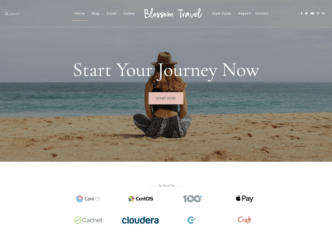 tavel blogger theme