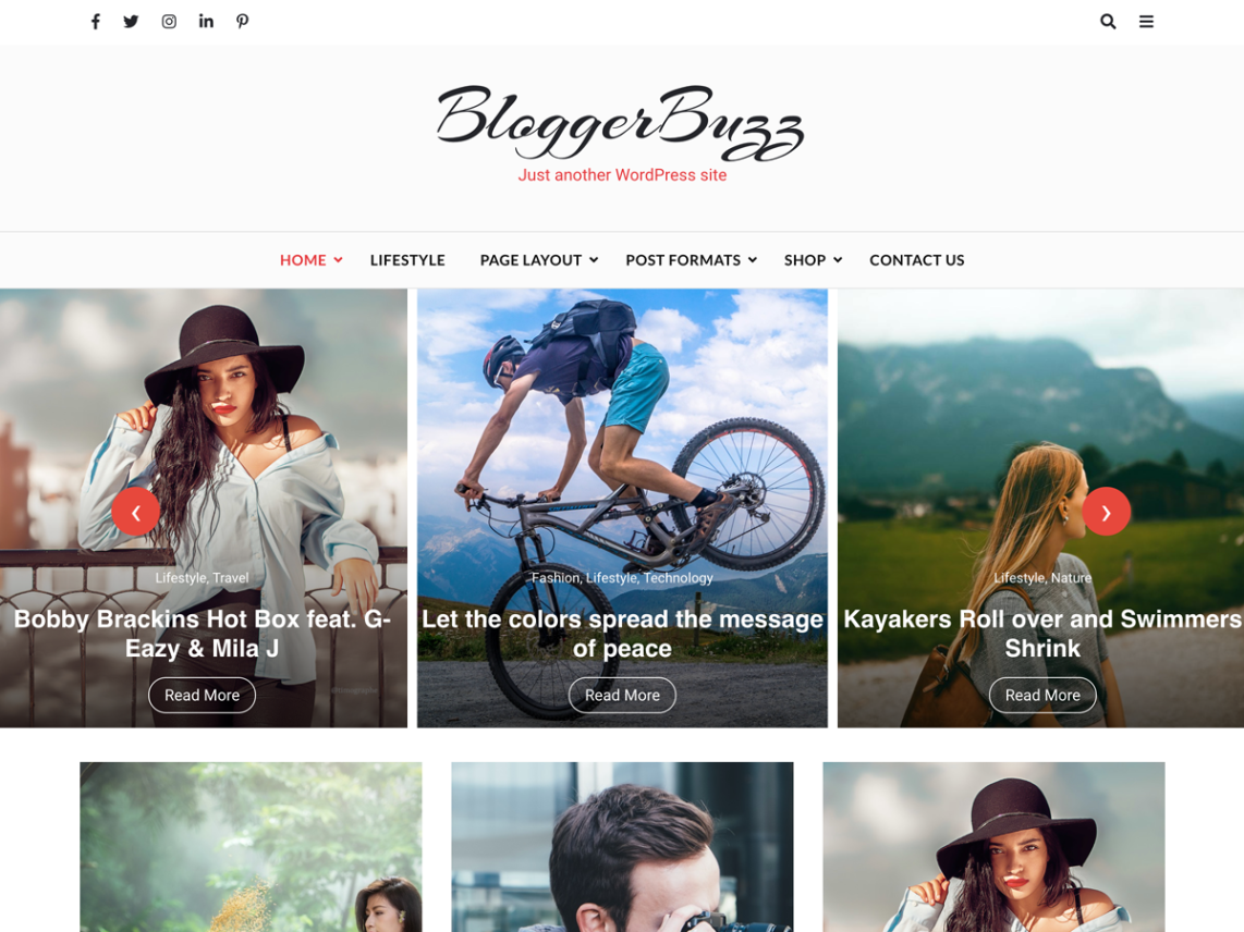 magazine blog theme