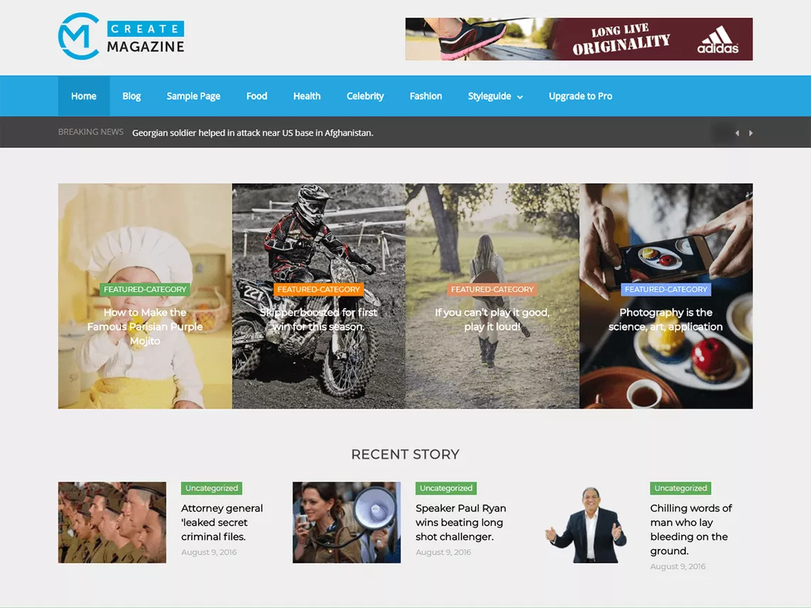 create magazine