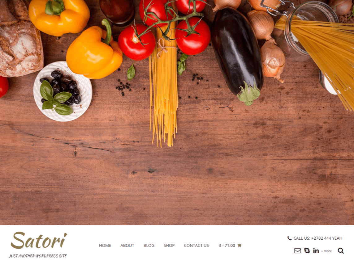satori theme for wordpress