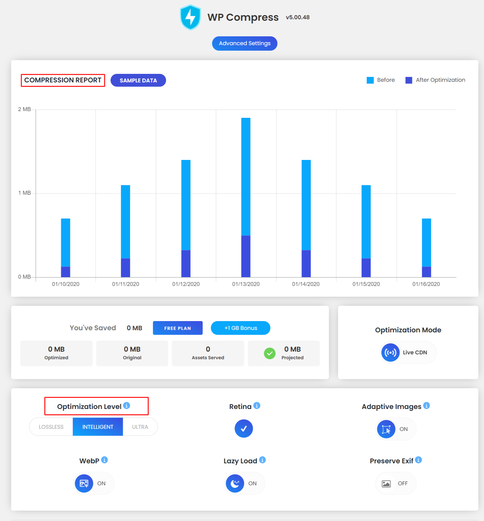 Wp compress plugin