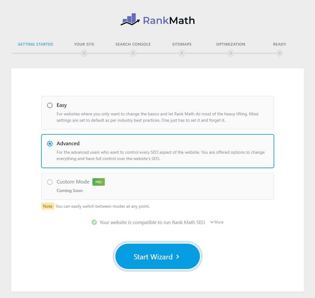 Rank math module