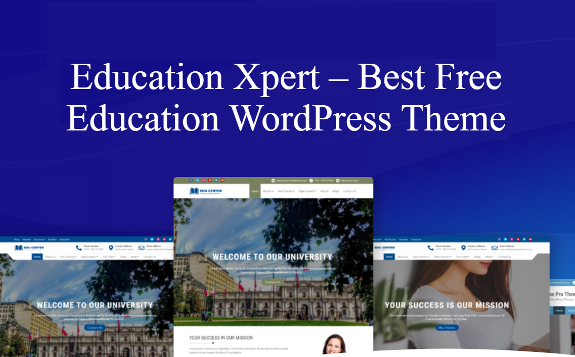 education xpert theme