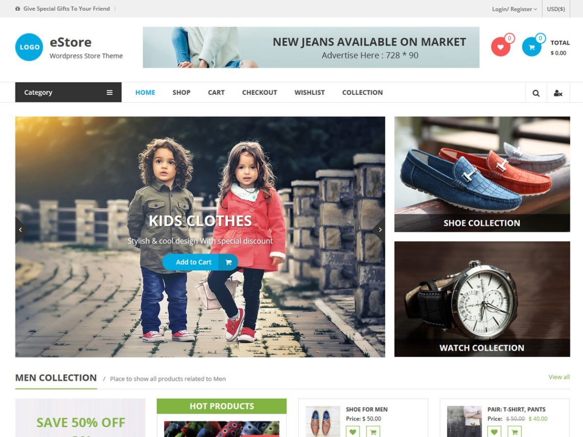 estore theme