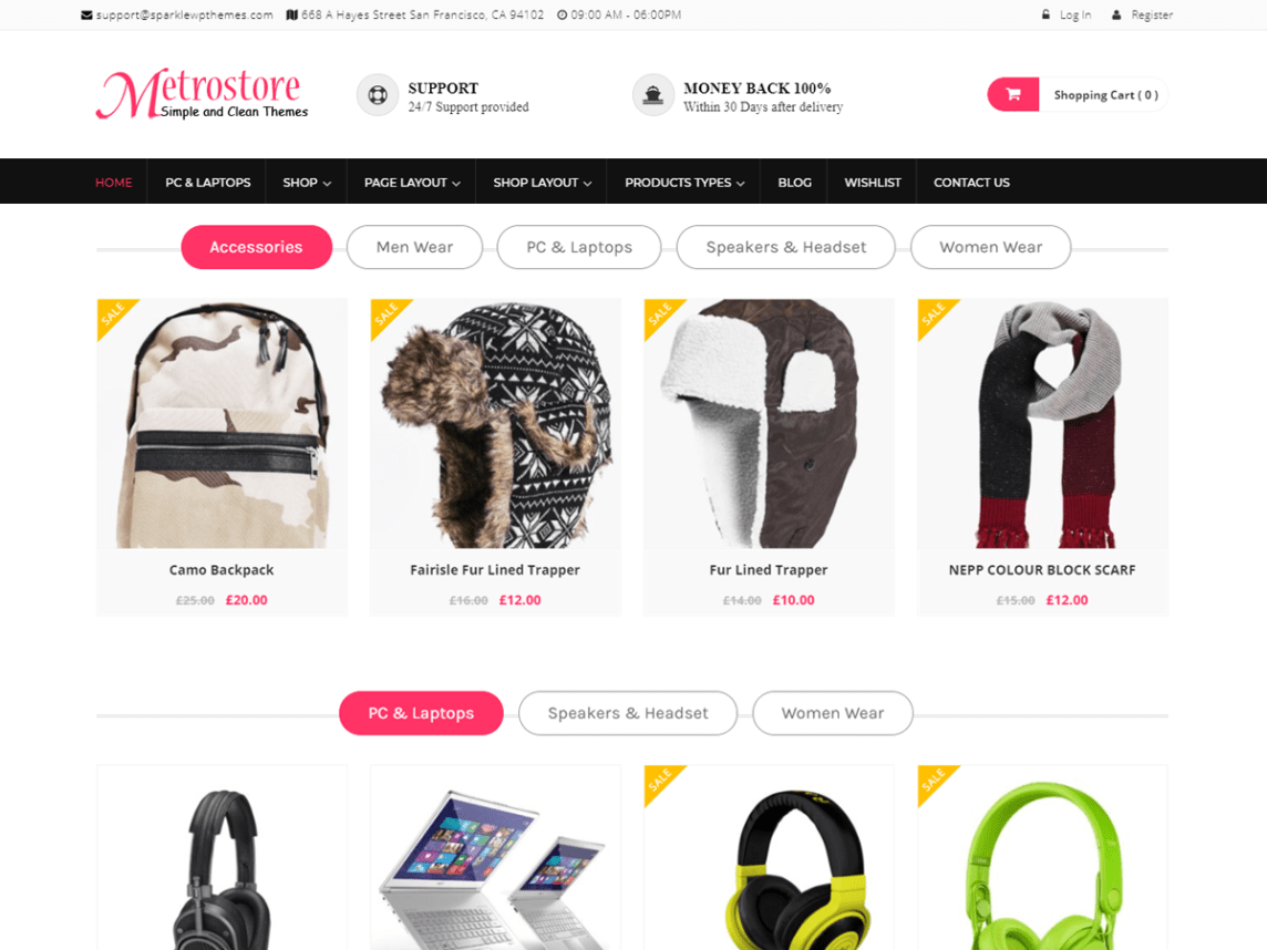 metrostore theme