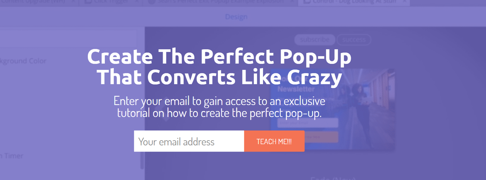pop up tool