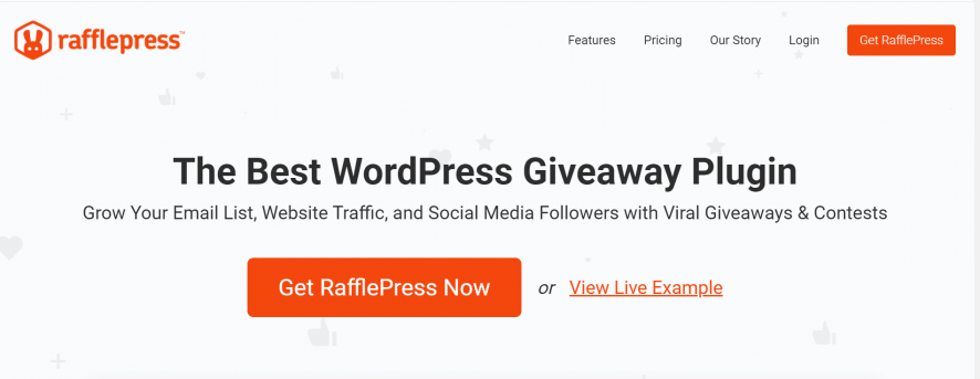 rafflepress giveaways