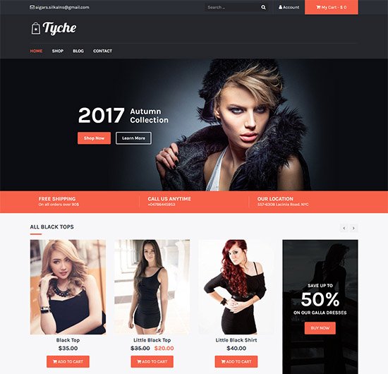 Tyche theme