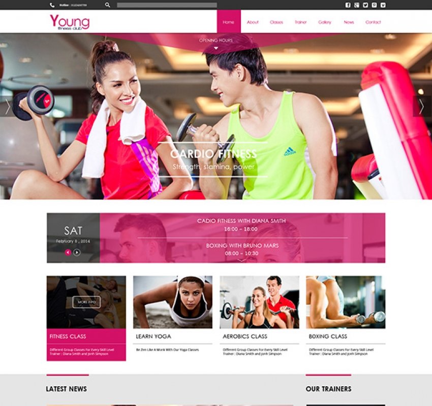Premium WordPress Fitness Themes