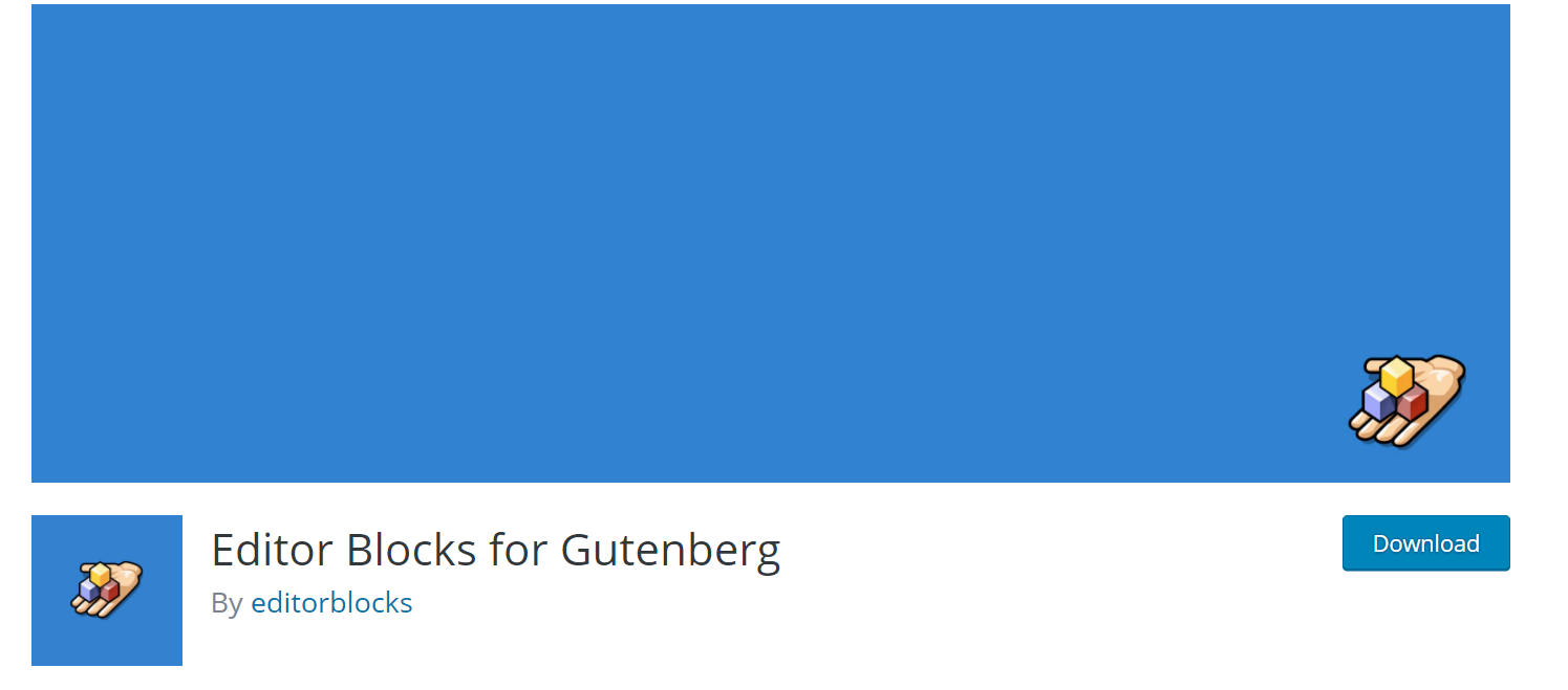 Editor Blocks for Gutenberg